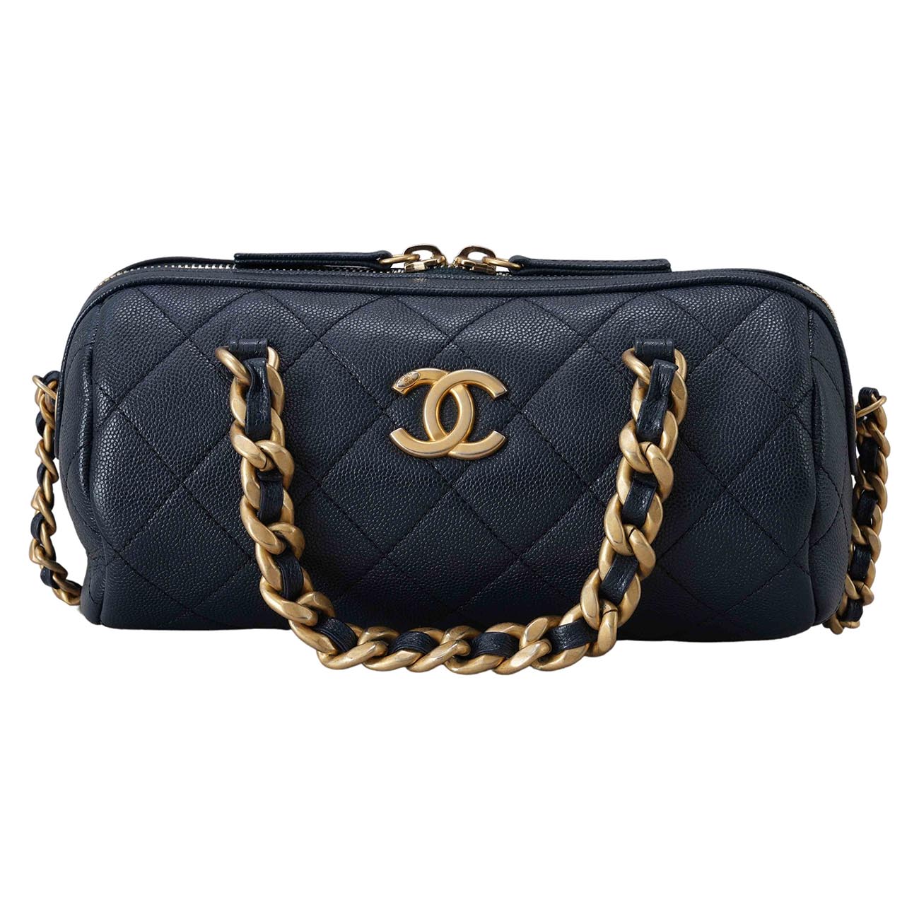 CHANEL(USED)샤넬 AS1899 캐비어 볼링백 스몰