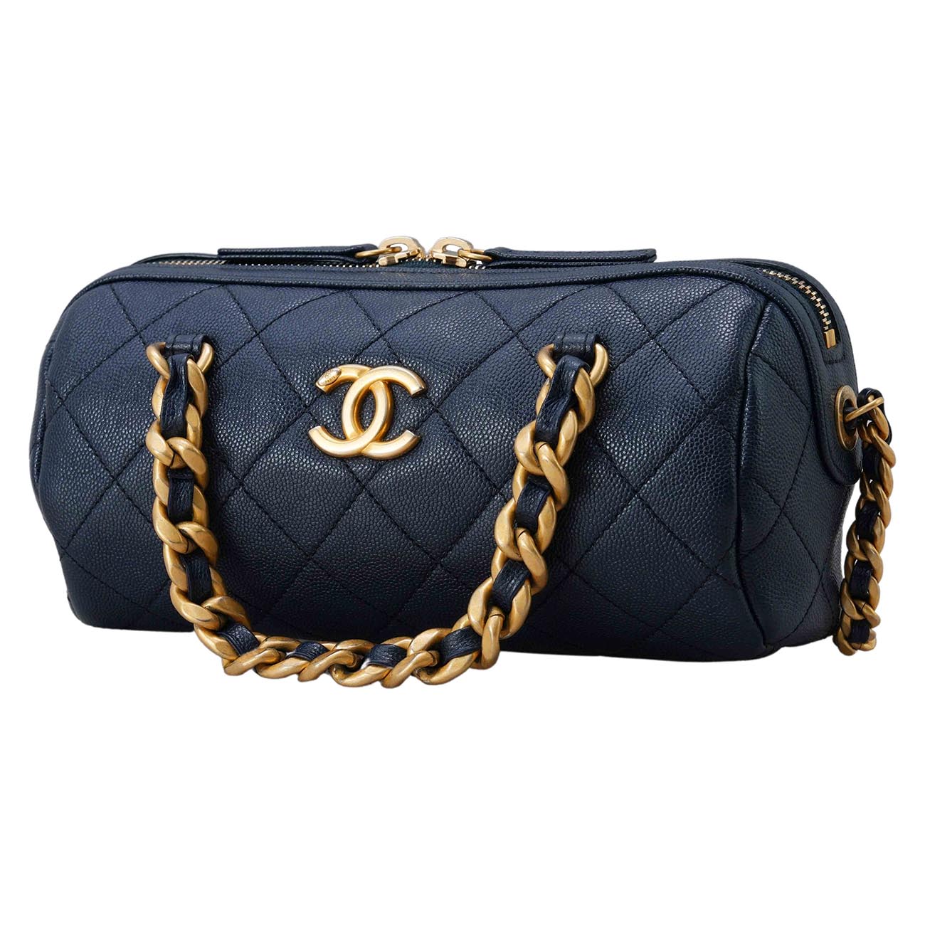 CHANEL(USED)샤넬 AS1899 캐비어 볼링백 스몰