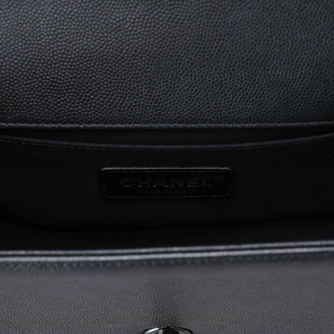 CHANEL(USED)샤넬 캐비어 보이샤넬 스몰 플랩백