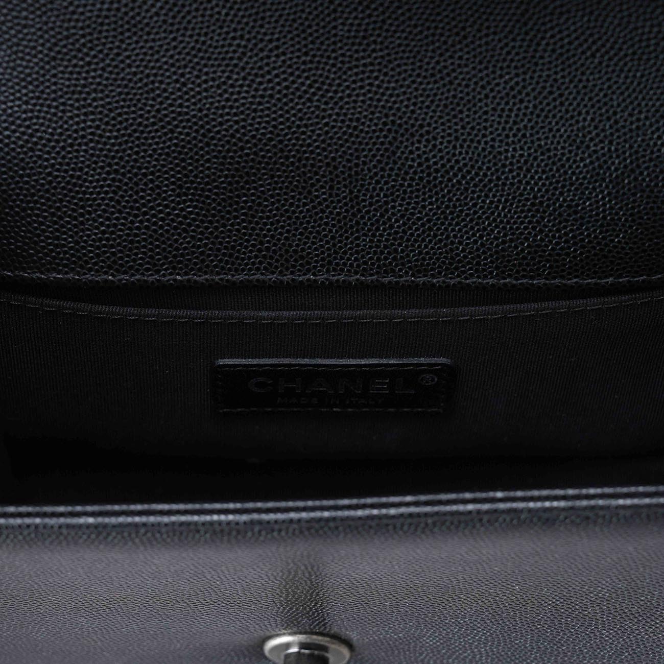 CHANEL(USED)샤넬 캐비어 보이샤넬 스몰 플랩백