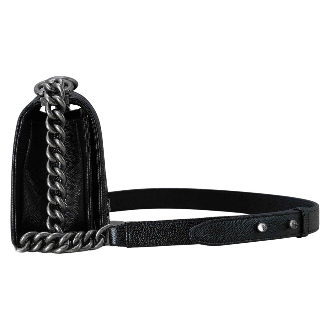 CHANEL(USED)샤넬 캐비어 보이샤넬 스몰 플랩백