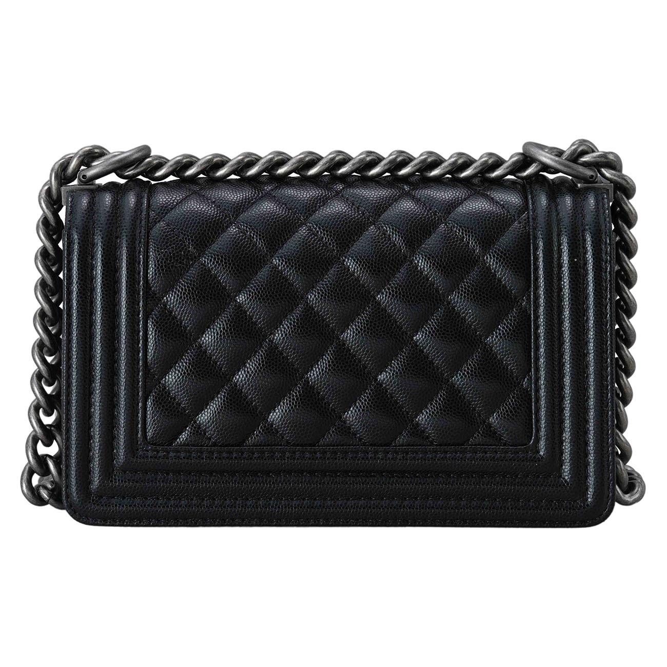 CHANEL(USED)샤넬 캐비어 보이샤넬 스몰 플랩백