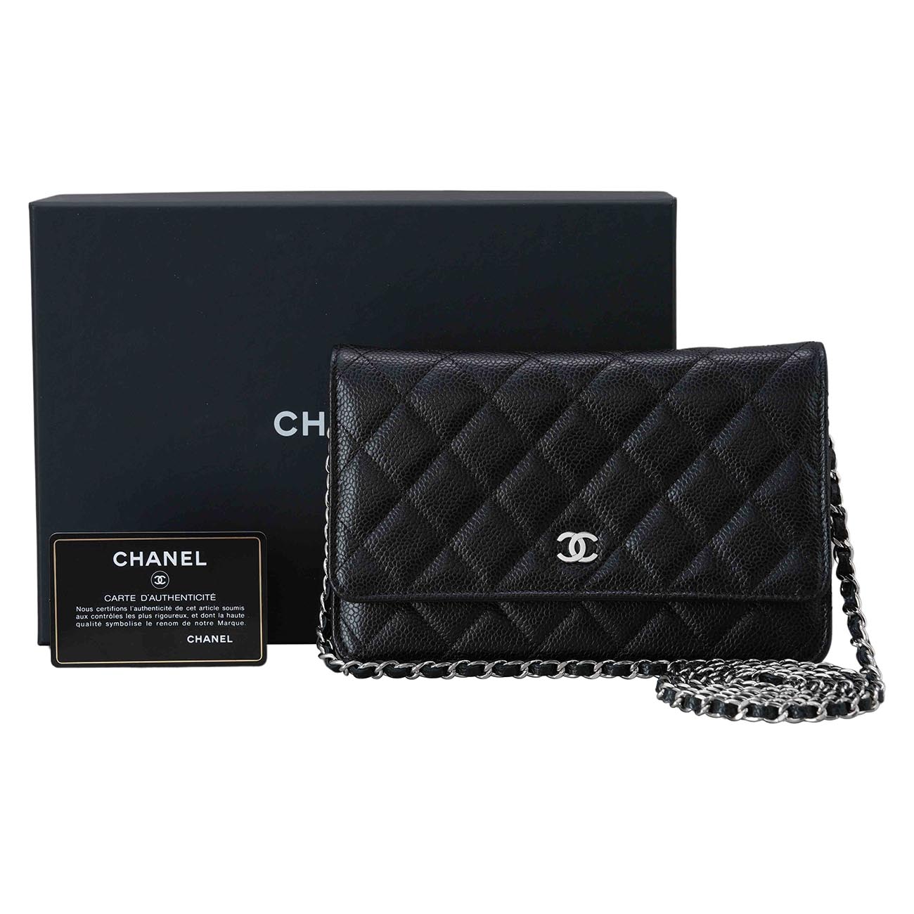 CHANEL(USED)샤넬 캐비어 클래식 WOC