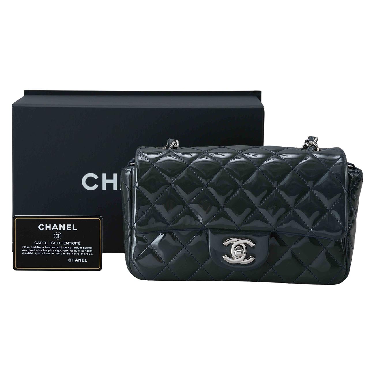 CHANEL(USED)샤넬 페이던트 클래식 뉴미니 크로스백