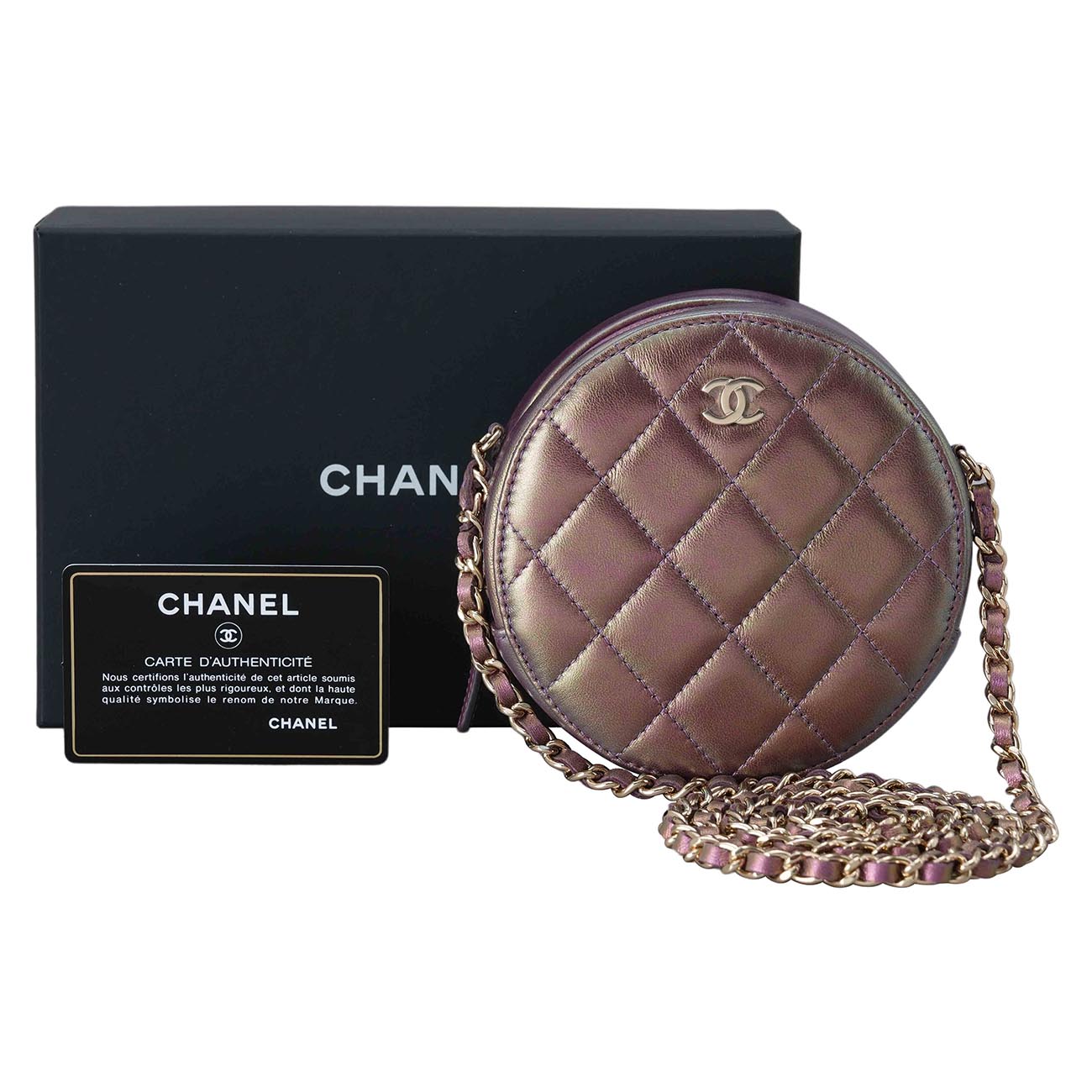CHANEL(USED)샤넬 라운드 체인숄더