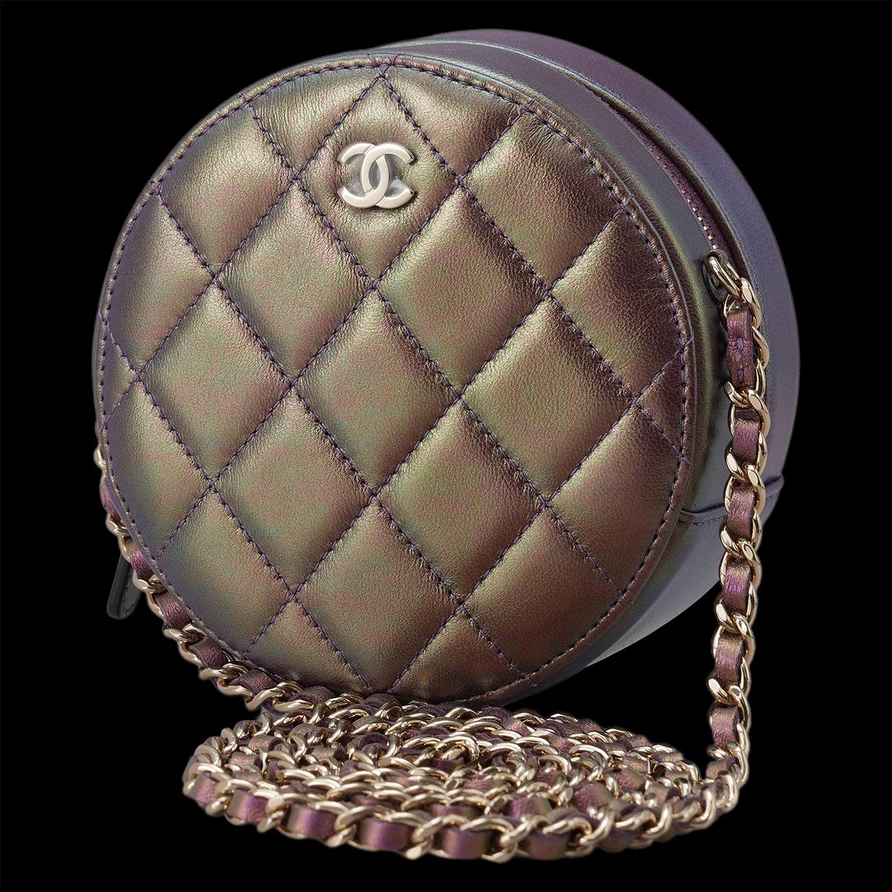 CHANEL(USED)샤넬 라운드 체인숄더