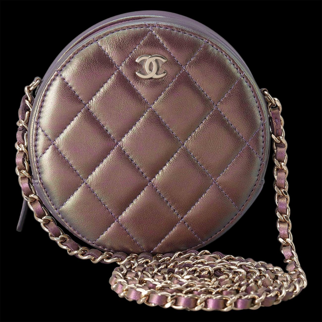 CHANEL(USED)샤넬 라운드 체인숄더