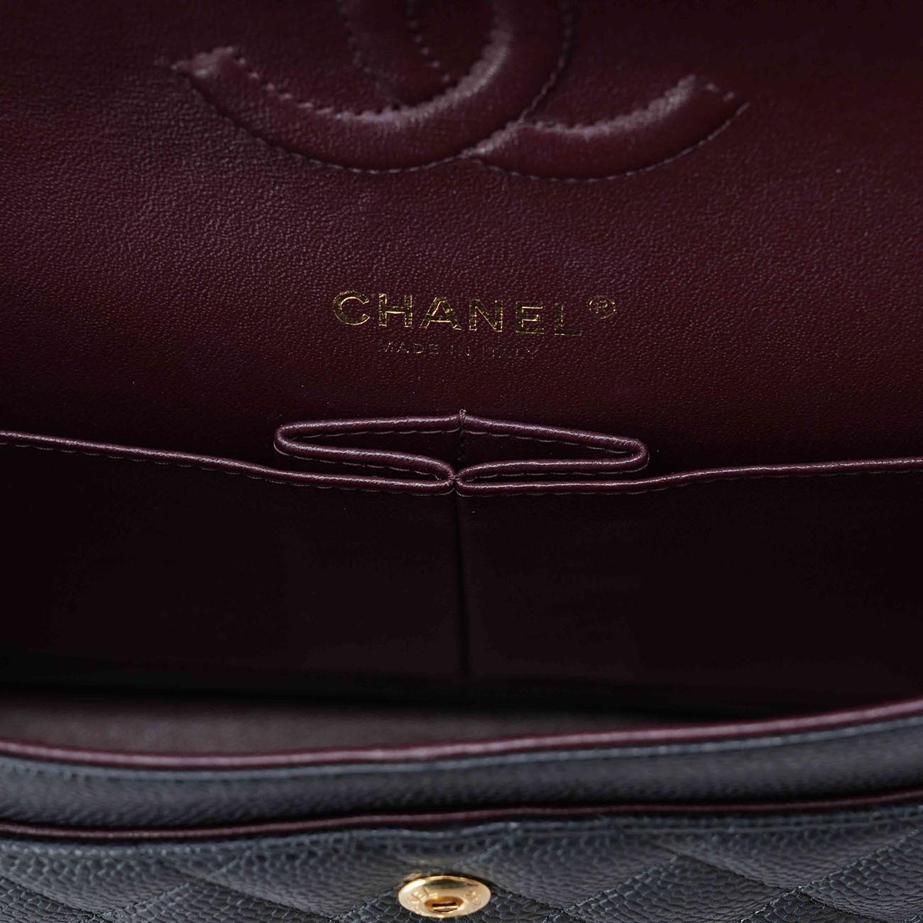 CHANEL(USED)샤넬 캐비어 클래식 미듐 플랩백