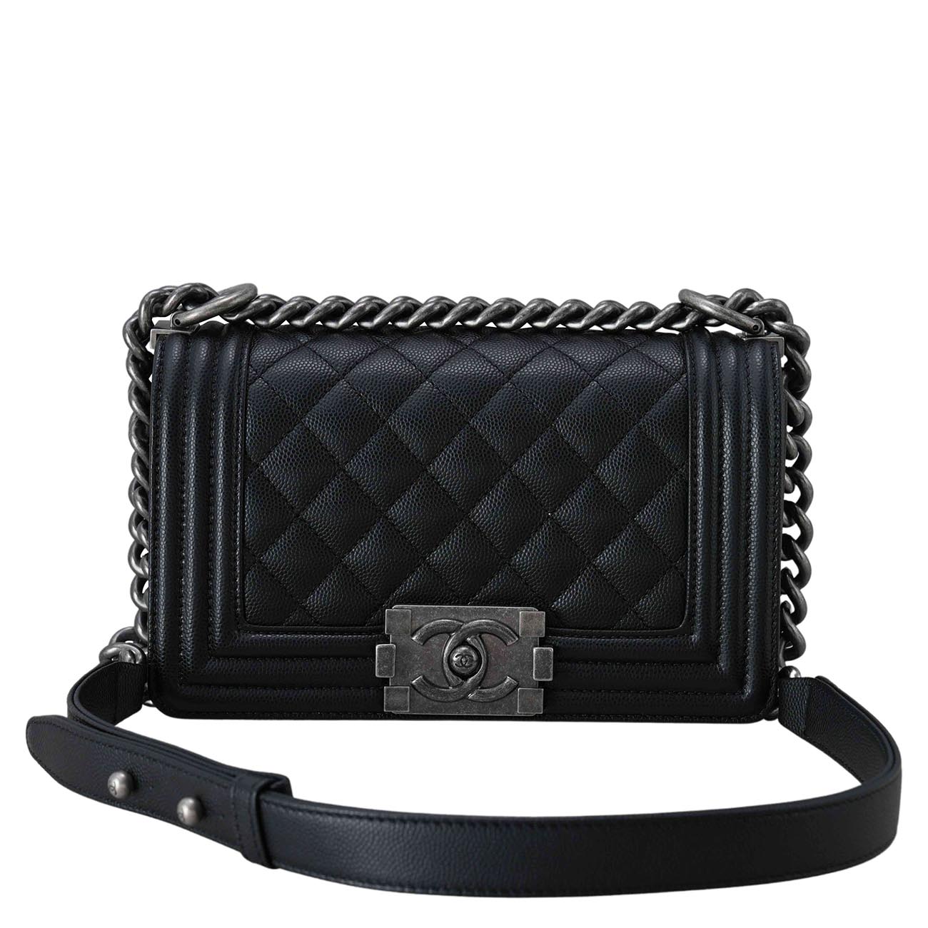 CHANEL(USED)샤넬 보이샤넬 캐비어 스몰