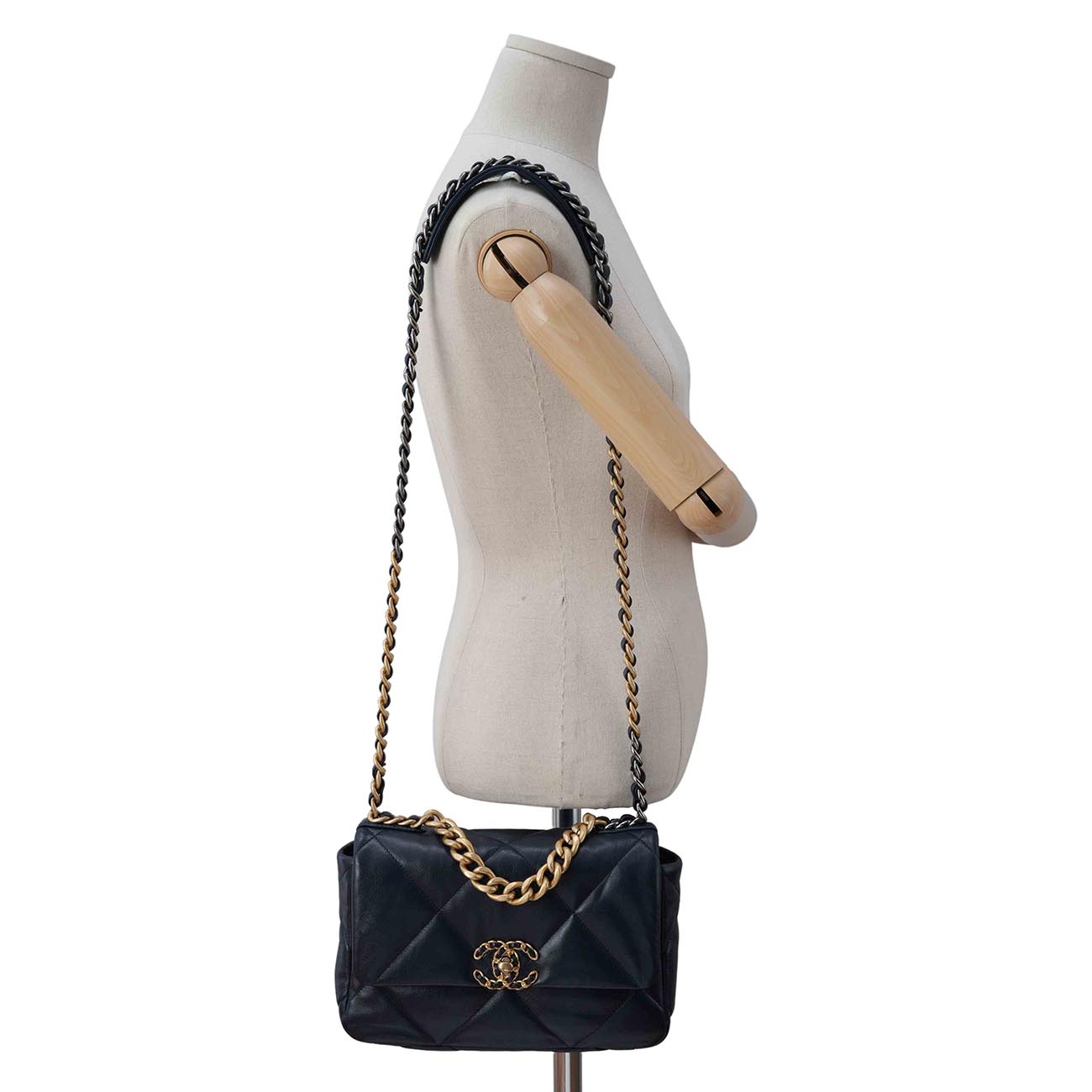 CHANEL(USED)샤넬 AS1160 19백 미듐