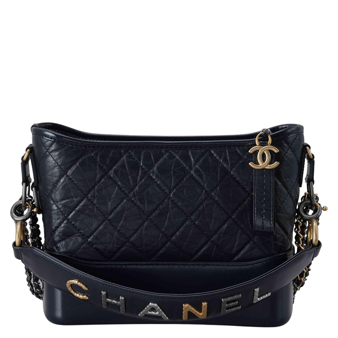 CHANEL(USED)샤넬 AS1582 가브리엘 뉴미듐 호보백