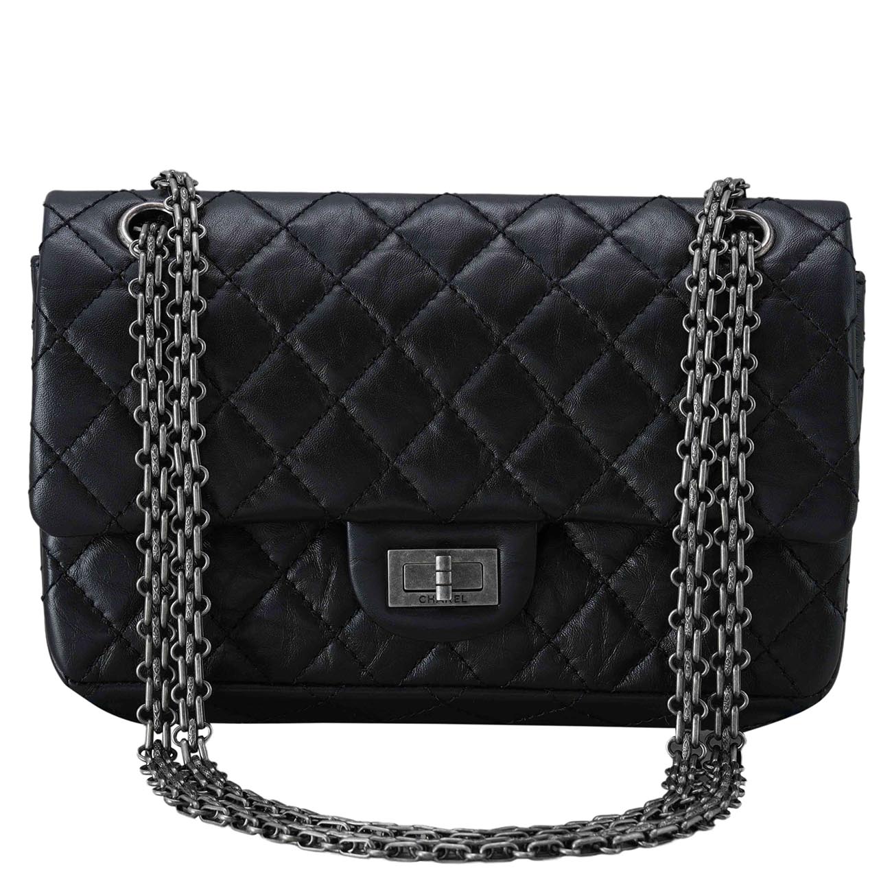 CHANEL(USED)샤넬 2.55 빈티지 미듐 플랩백