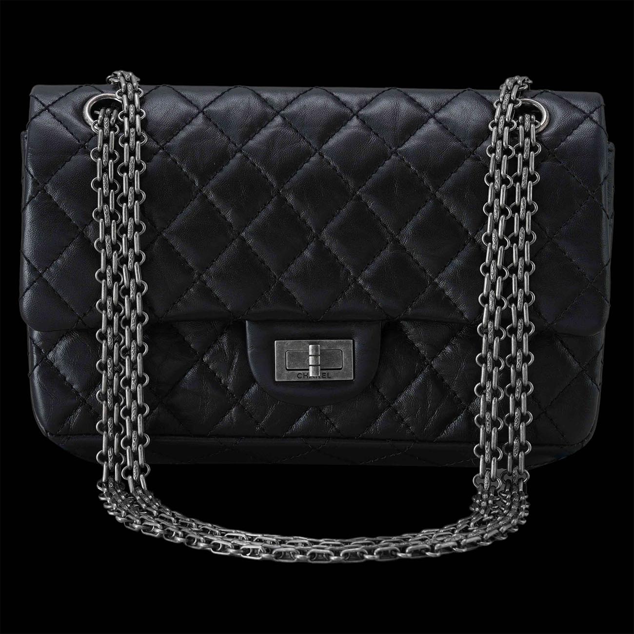 CHANEL(USED)샤넬 2.55 빈티지 미듐 플랩백