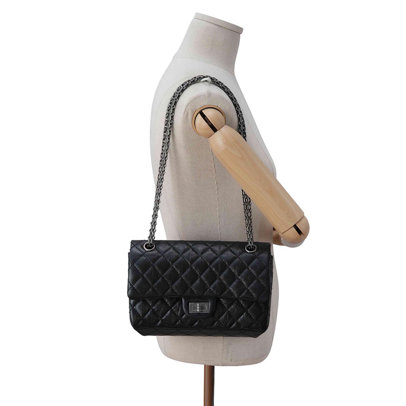 CHANEL(USED)샤넬 2.55 빈티지 미듐 플랩백