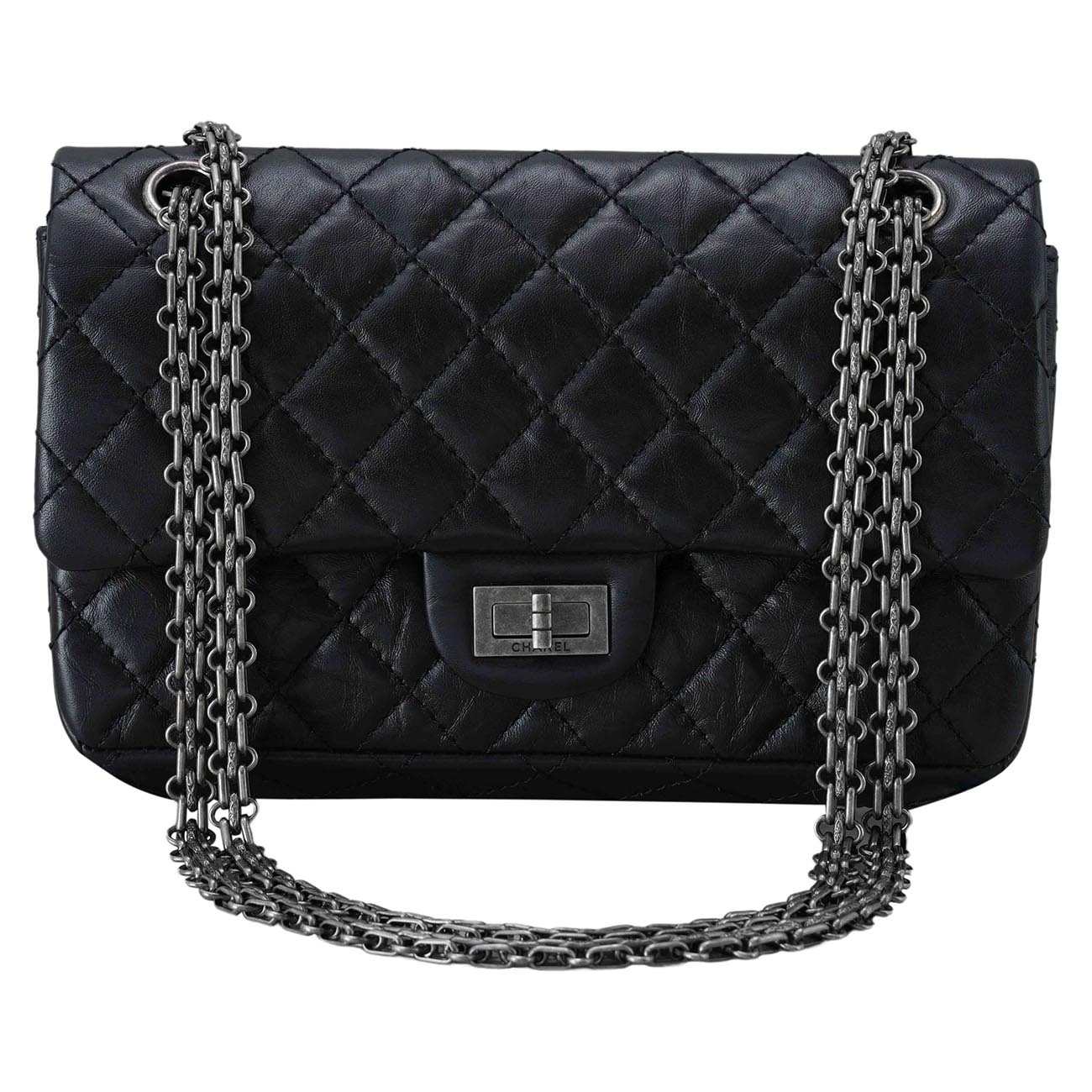 CHANEL(USED)샤넬 2.55 빈티지 미듐 플랩백