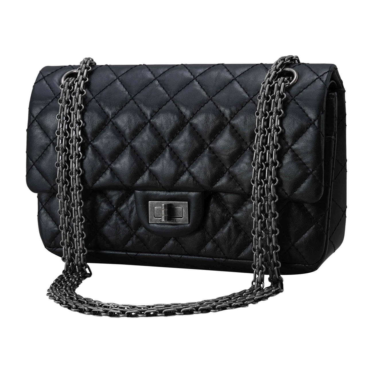 CHANEL(USED)샤넬 2.55 빈티지 미듐 플랩백