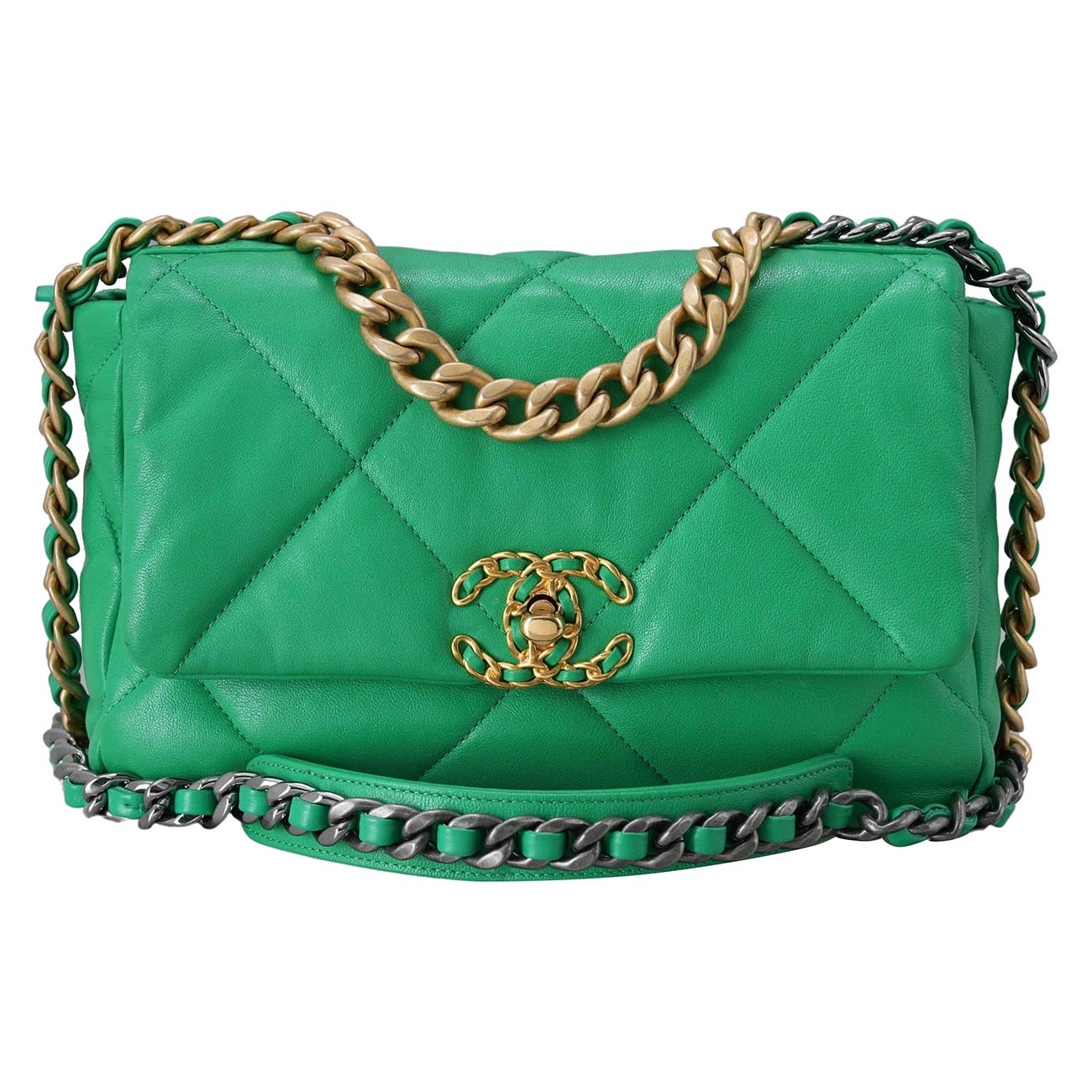 CHANEL(USED)샤넬 19백 미듐