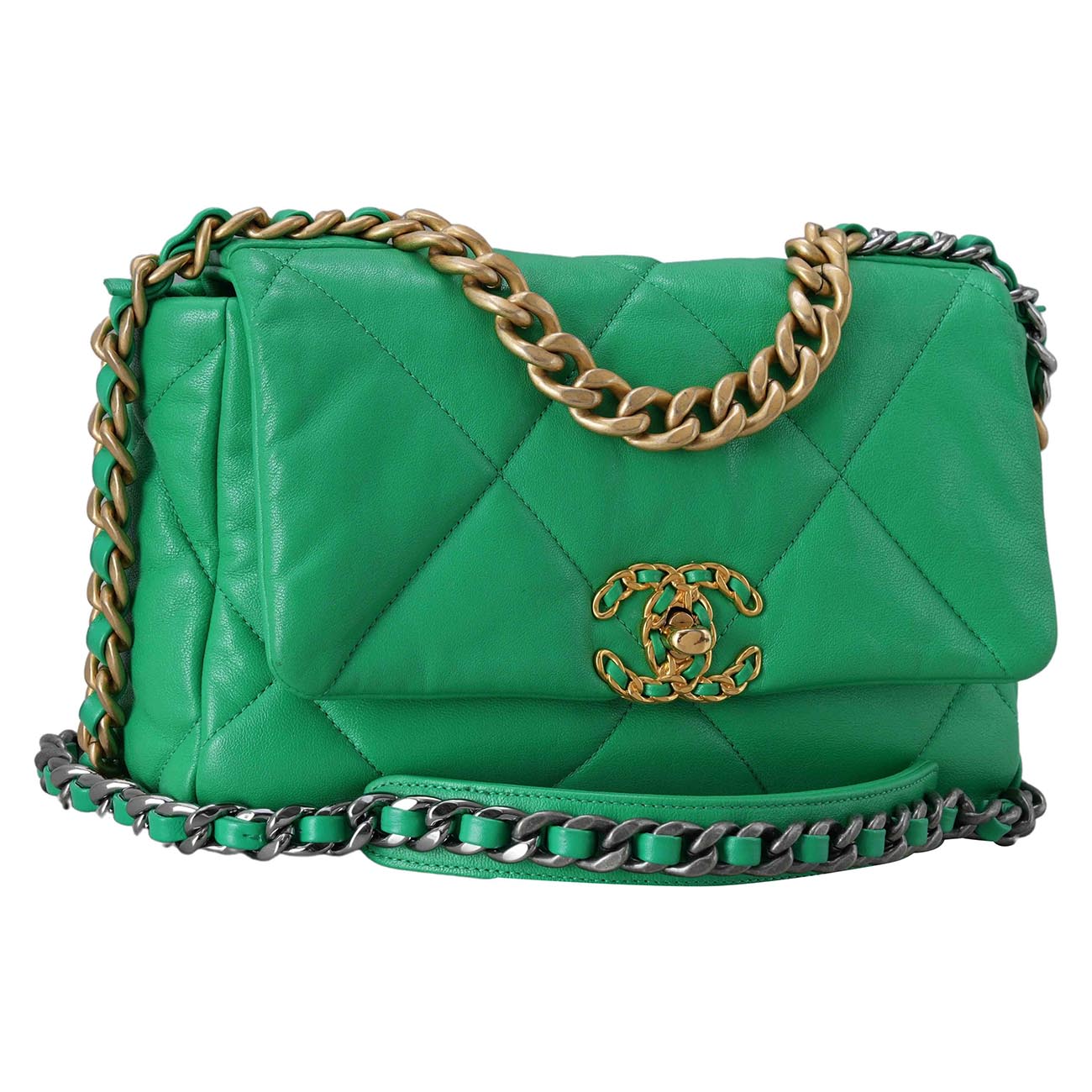 CHANEL(USED)샤넬 19백 미듐