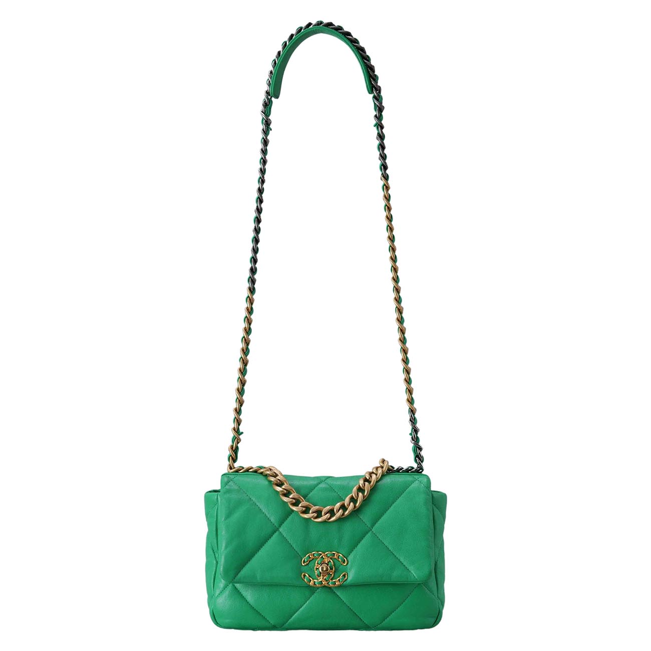 CHANEL(USED)샤넬 19백 미듐