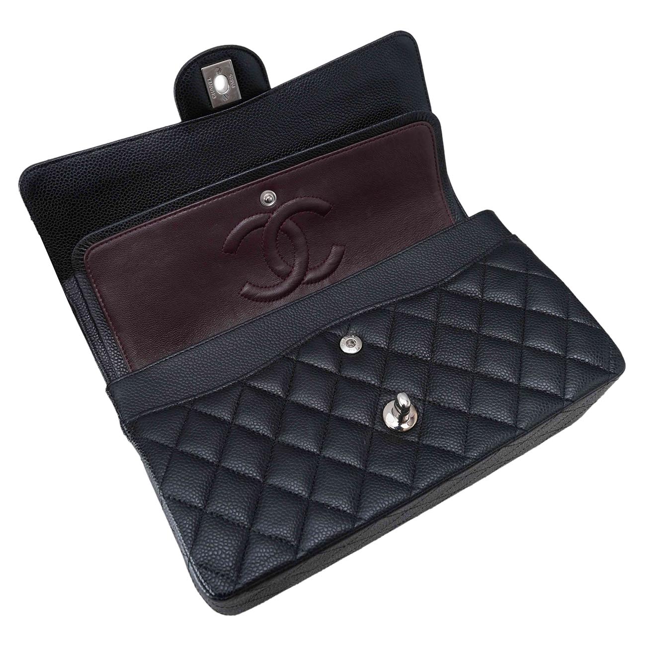 CHANEL(USED)샤넬 캐비어 클래식 미듐 플랩백