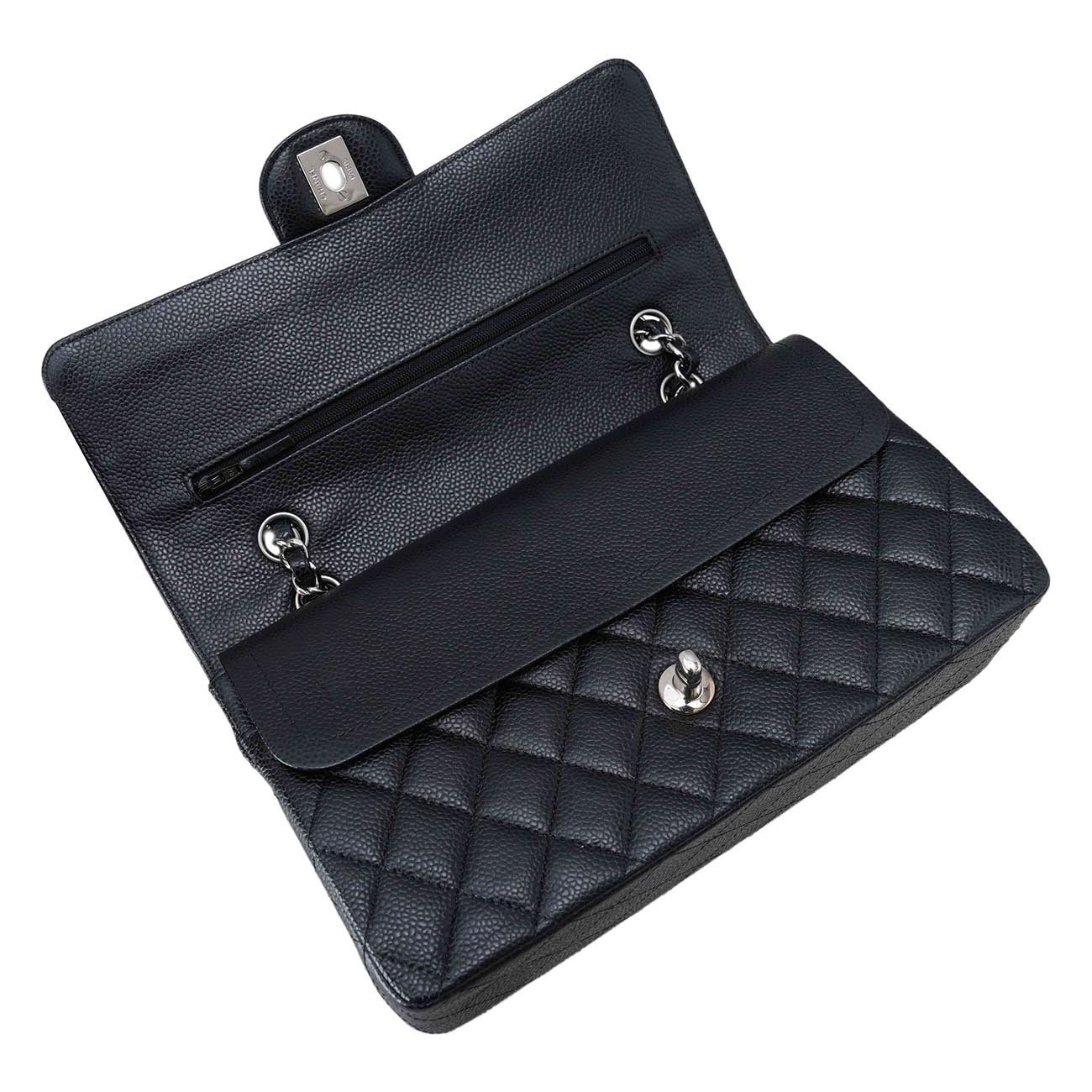 CHANEL(USED)샤넬 캐비어 클래식 미듐 플랩백