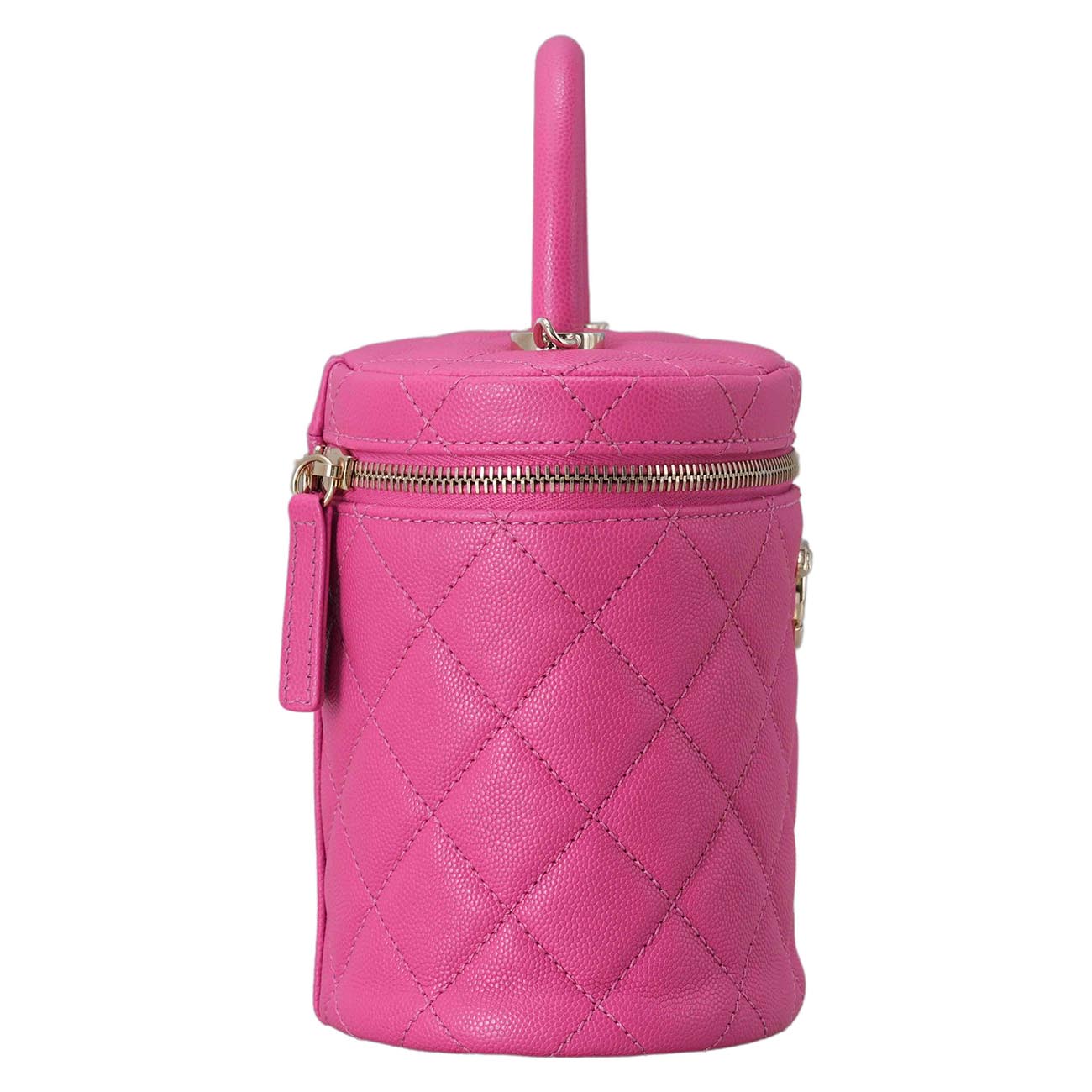 CHANEL(USED)샤넬 캐비어 코스매틱 베니티 탑핸들