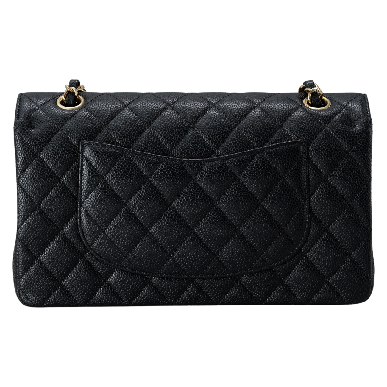 CHANEL(USED)샤넬 A01112 캐비어 클래식 미듐 플랩백