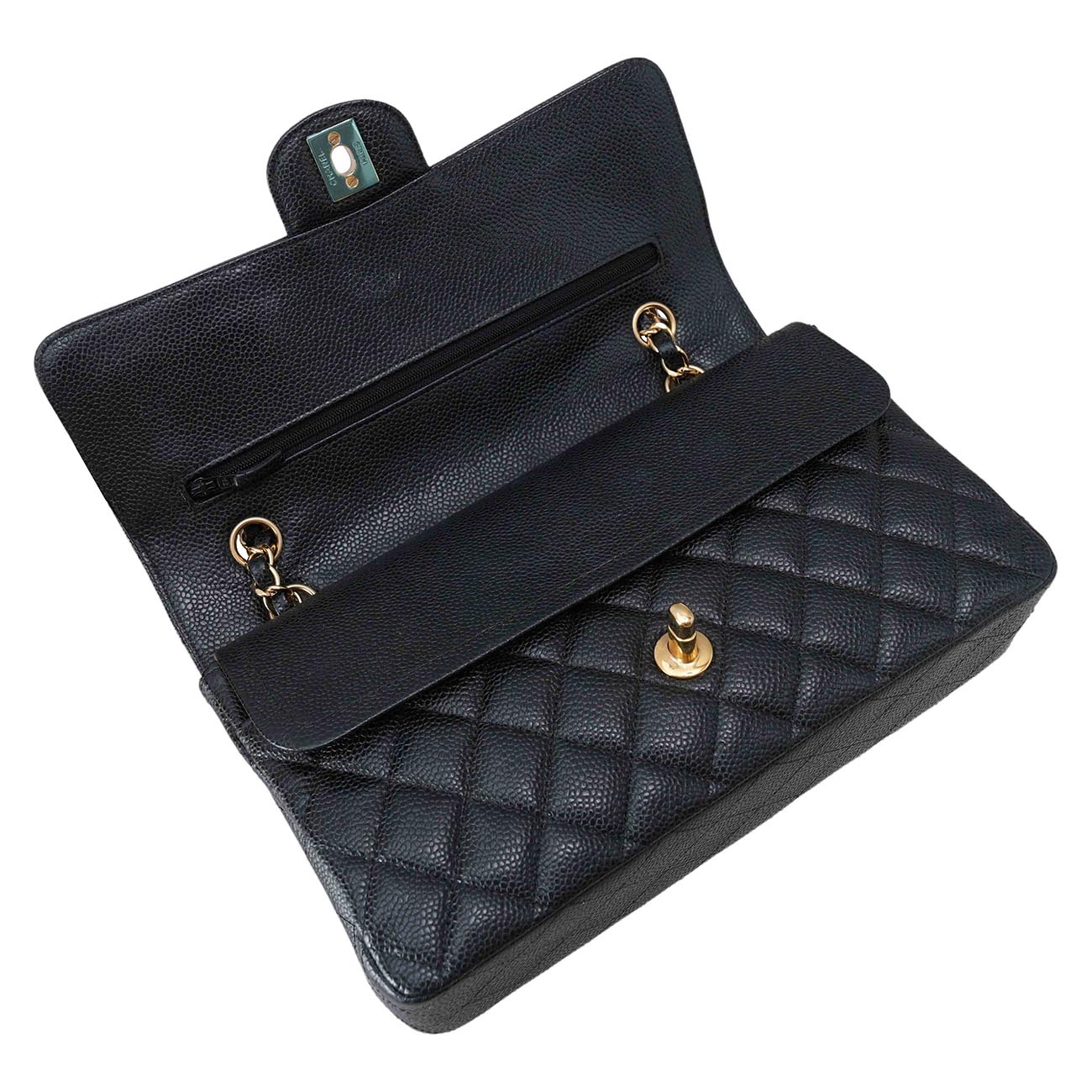 CHANEL(USED)샤넬 캐비어 클래식 미듐 플랩백