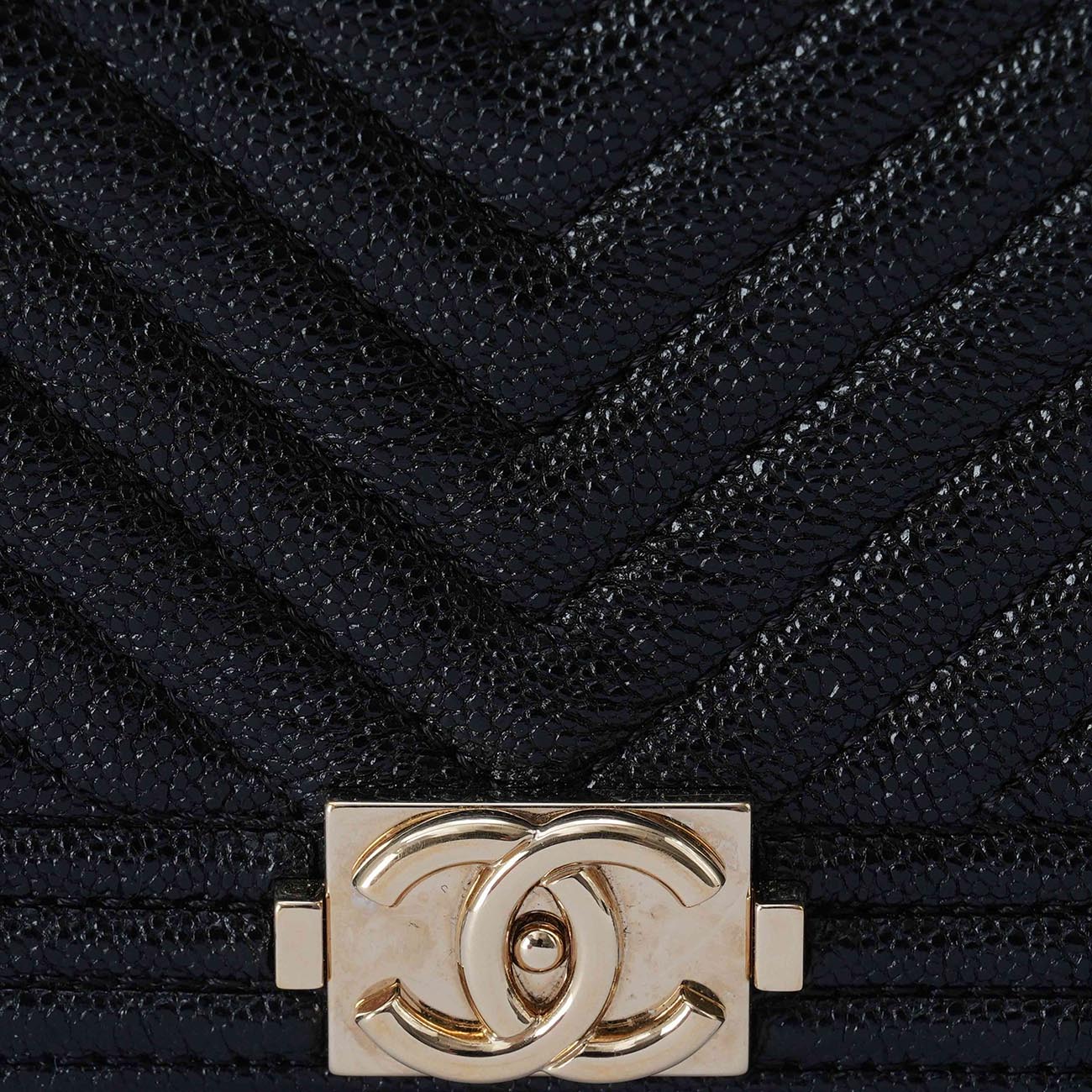 CHANEL(USED)샤넬 캐비어 보이샤넬 WOC