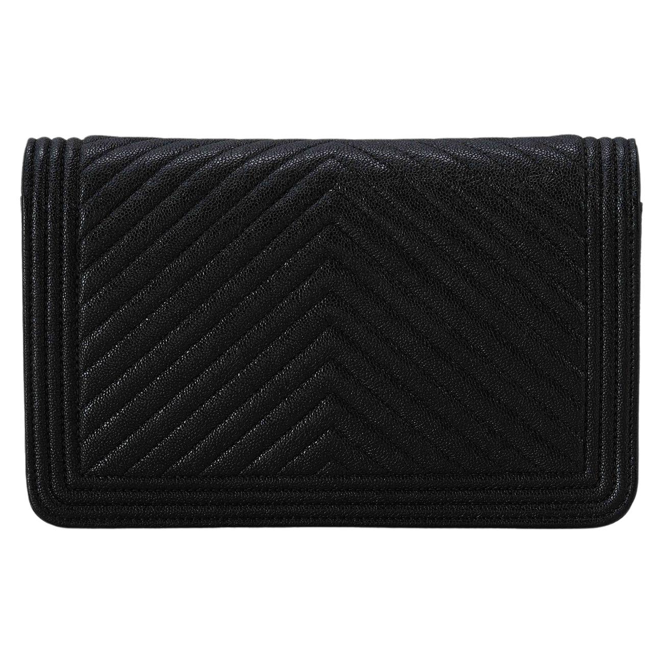 CHANEL(USED)샤넬 캐비어 보이샤넬 WOC
