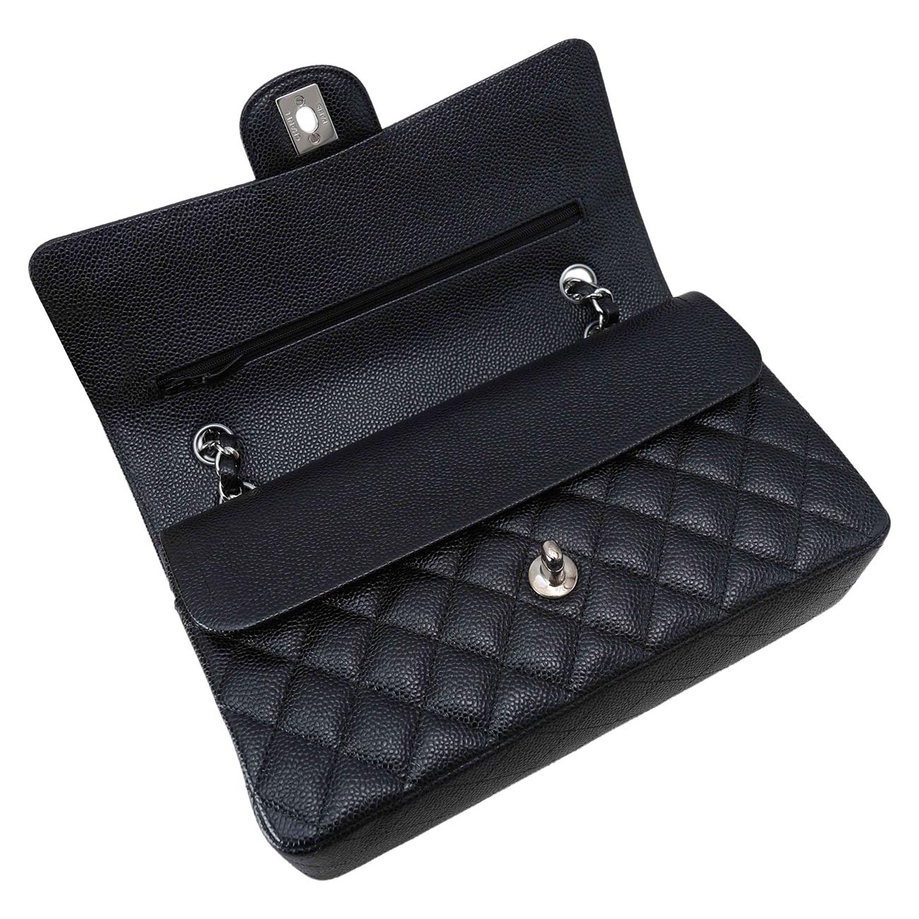 CHANEL(USED)샤넬 캐비어 클래식 미듐 플랩백