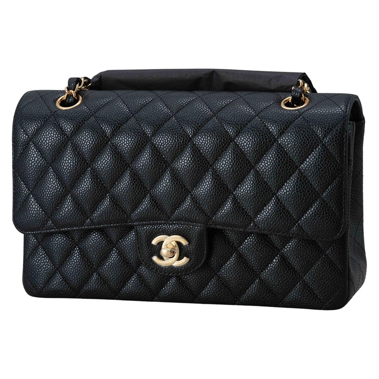 CHANEL(USED)샤넬 캐비어 클래식 미듐 플랩백