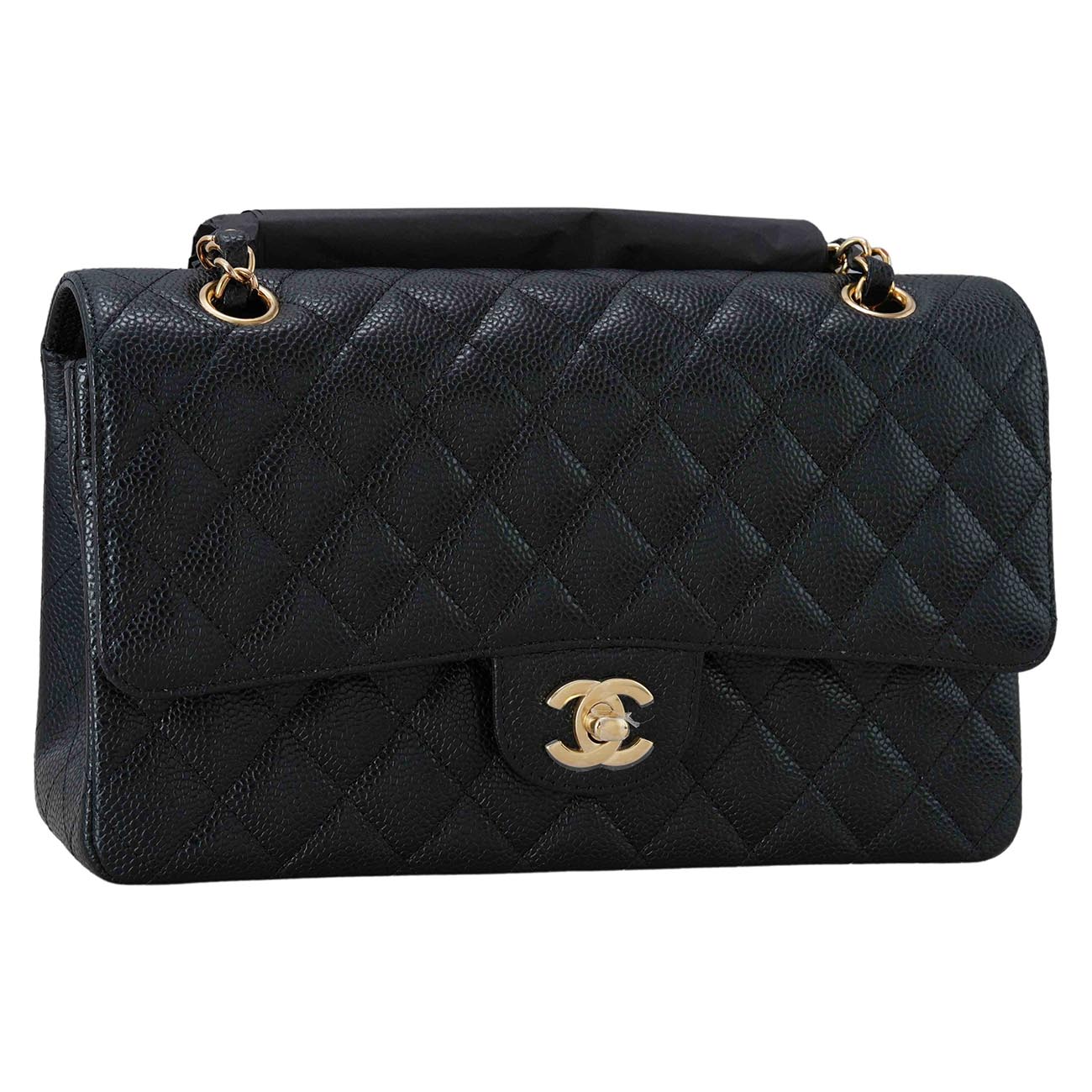 CHANEL(USED)샤넬 캐비어 클래식 미듐 플랩백