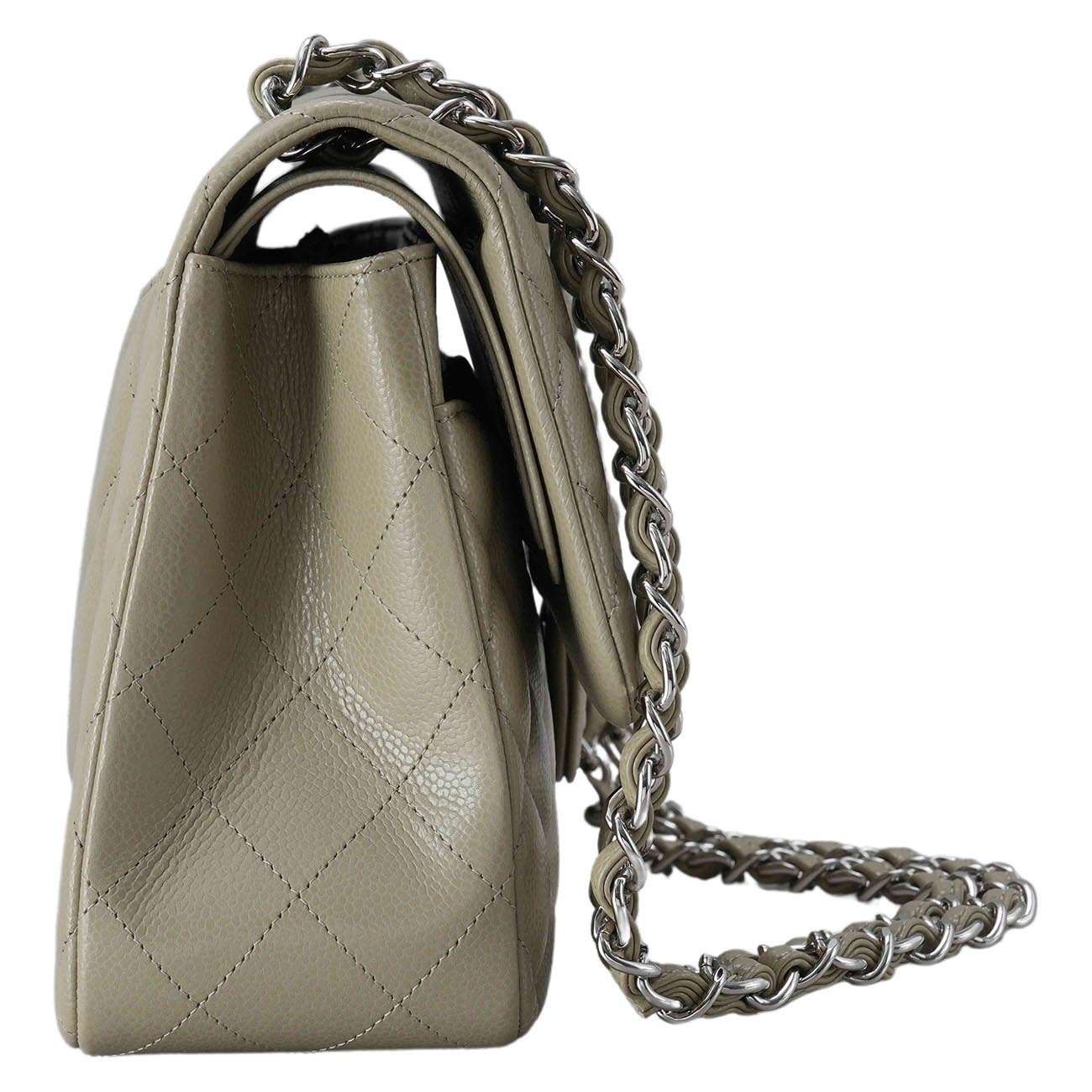 CHANEL(USED)샤넬 캐비어 클래식 라지 플랩백