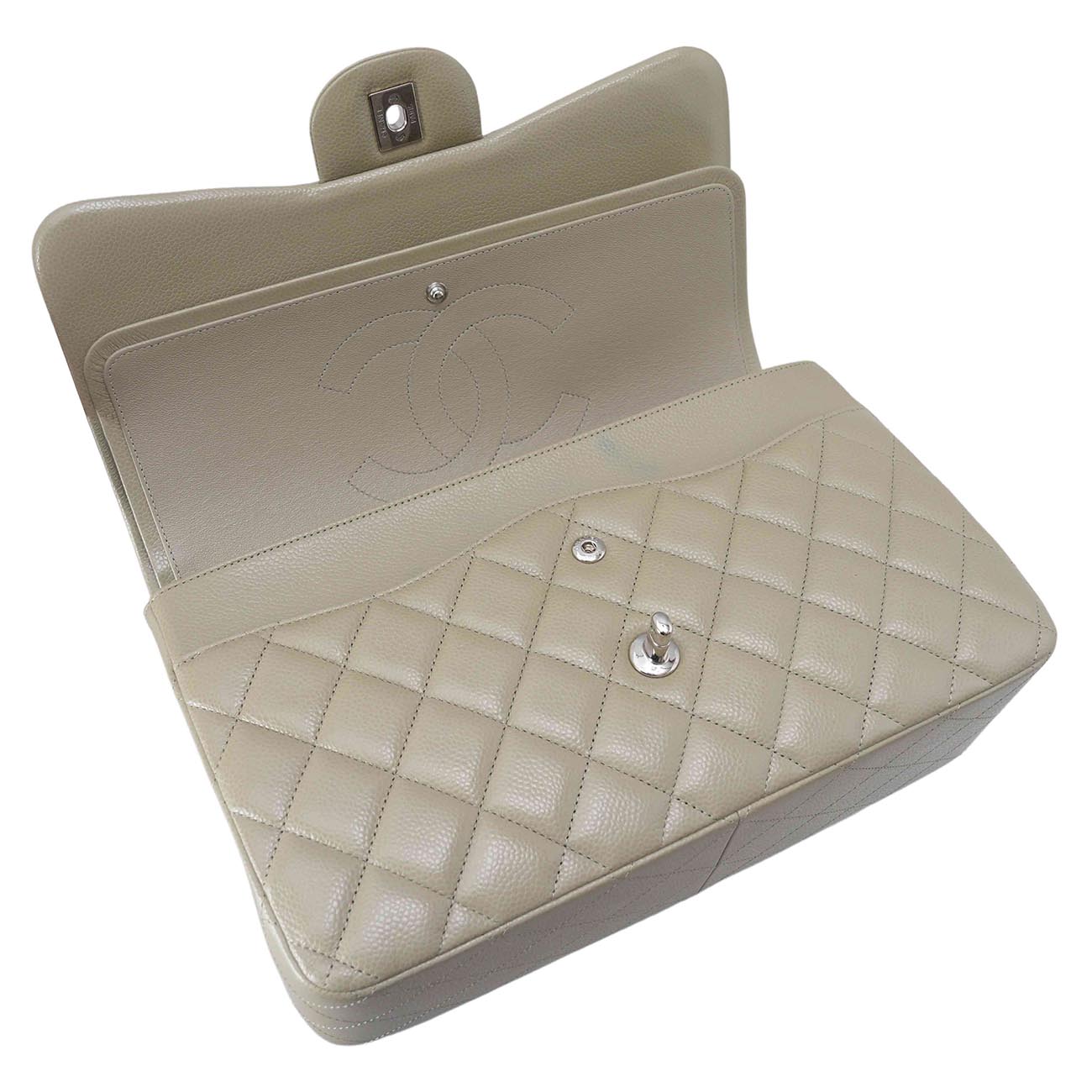 CHANEL(USED)샤넬 캐비어 클래식 라지 플랩백