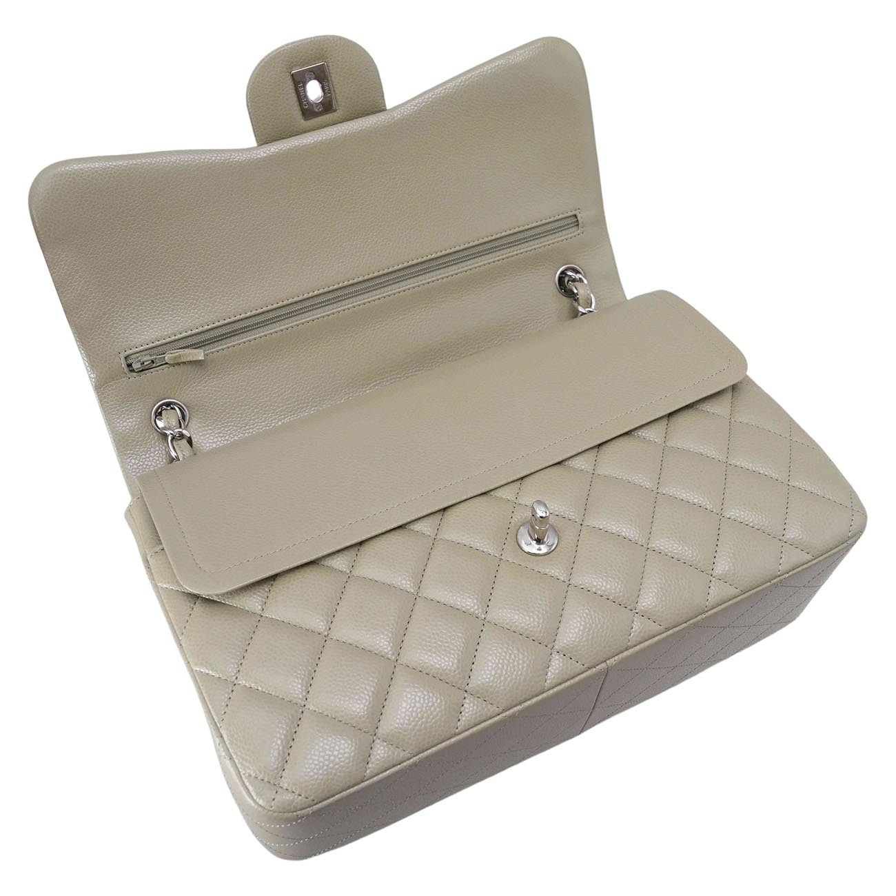 CHANEL(USED)샤넬 캐비어 클래식 라지 플랩백