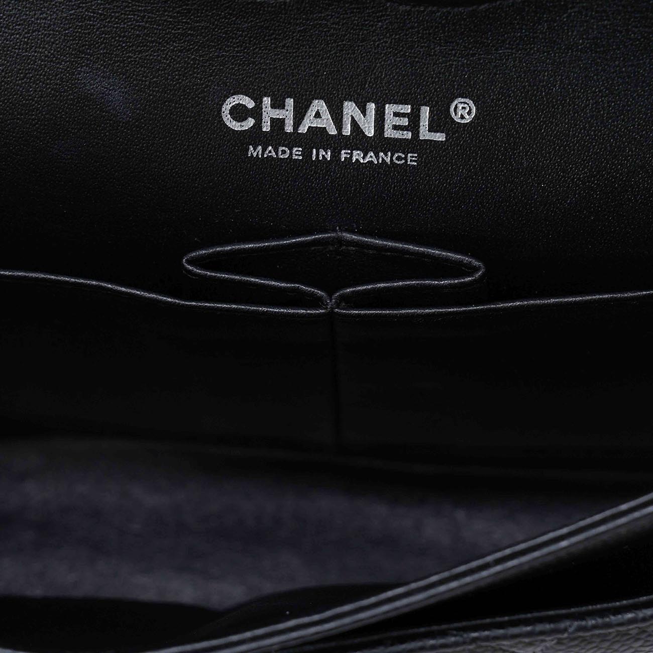 CHANEL(USED)샤넬 A01112 캐비어 클래식 미듐 플랩백