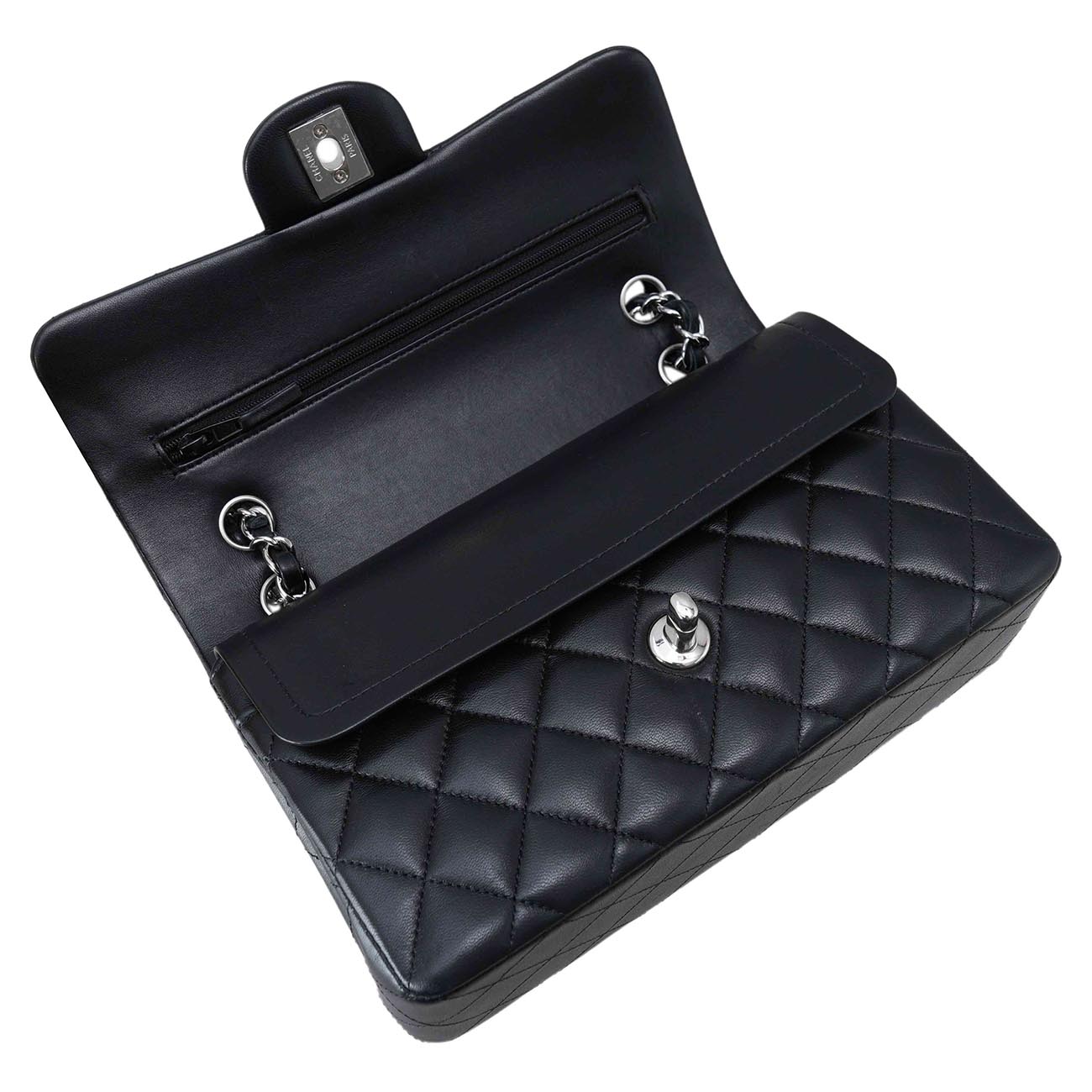 CHANEL(USED)샤넬 클래식 램스킨 스몰 블랙