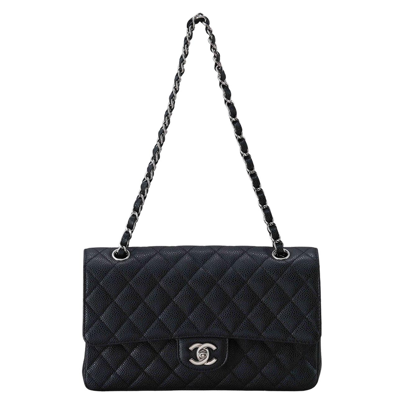 CHANEL(USED)샤넬 캐비어 클래식 미듐 플랩백