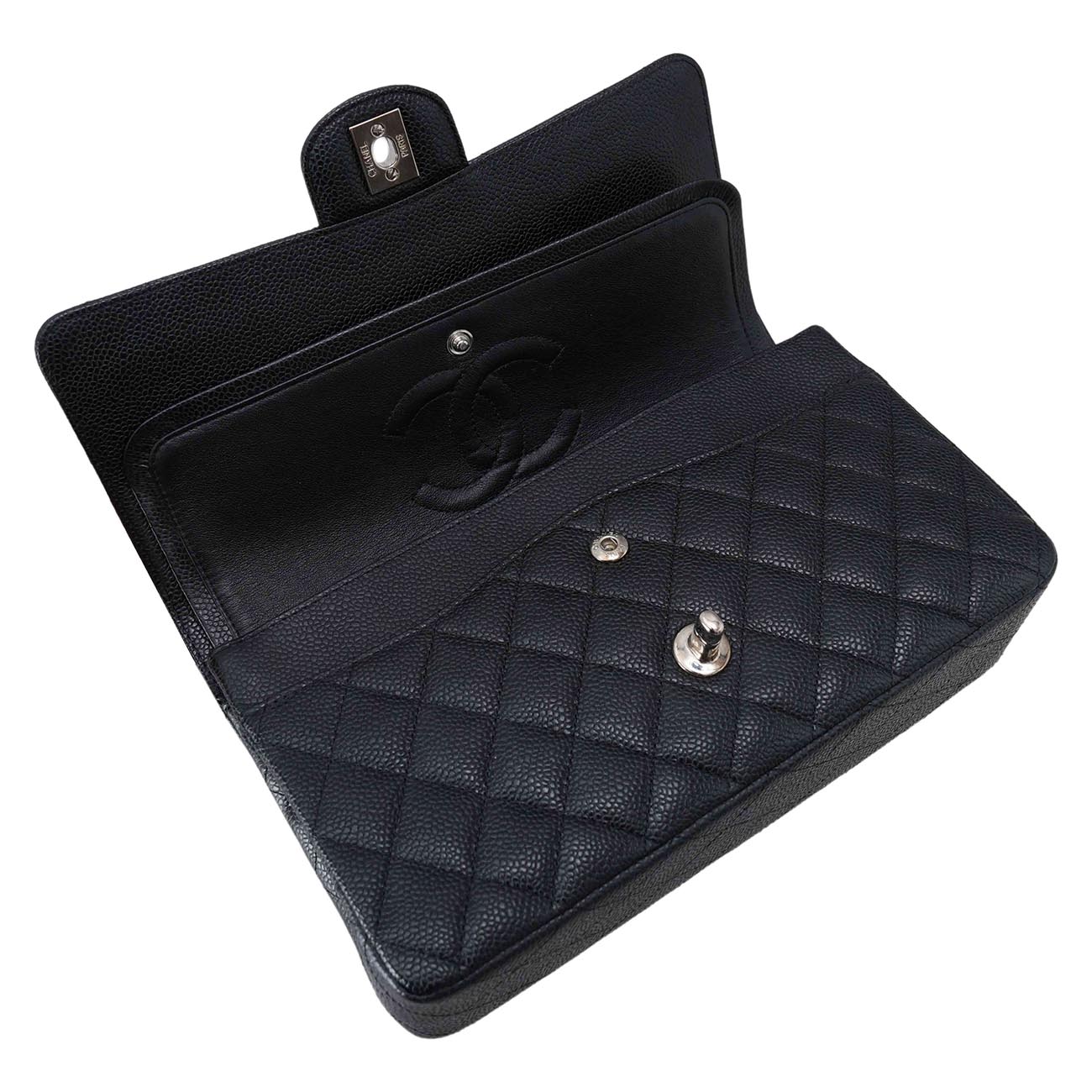 CHANEL(USED)샤넬 캐비어 클래식 미듐 플랩백