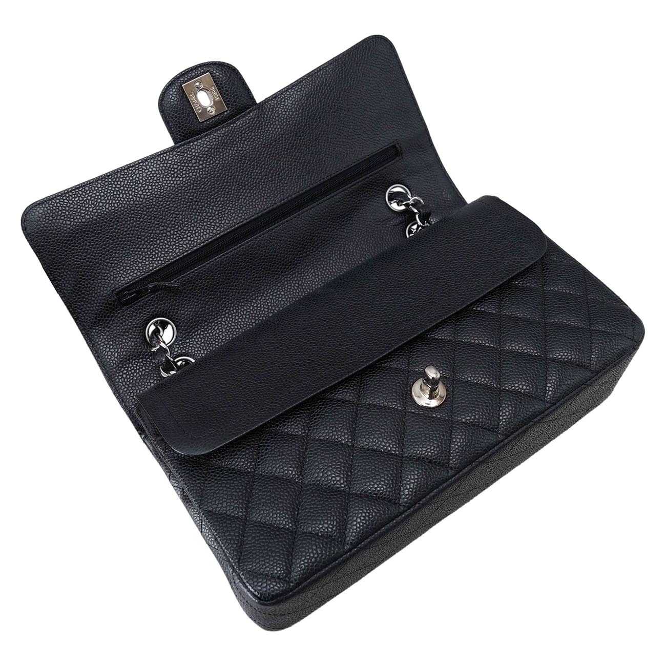 CHANEL(USED)샤넬 캐비어 클래식 미듐 플랩백