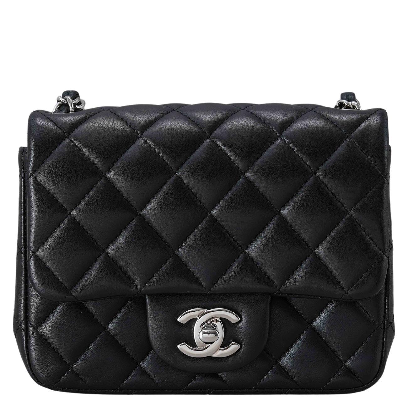 CHANEL(USED)샤넬 클래식 램스킨 쁘띠삭