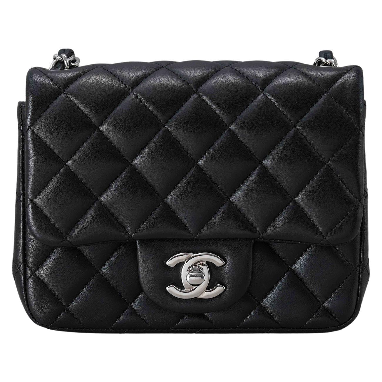 CHANEL(USED)샤넬 클래식 램스킨 쁘띠삭
