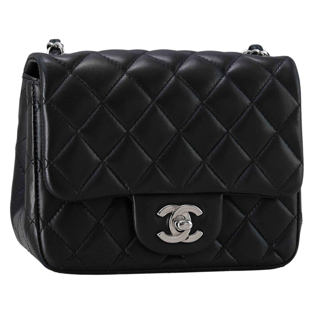 CHANEL(USED)샤넬 클래식 램스킨 쁘띠삭