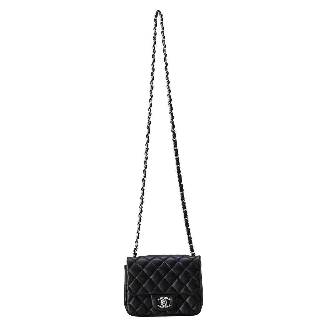 CHANEL(USED)샤넬 클래식 램스킨 쁘띠삭