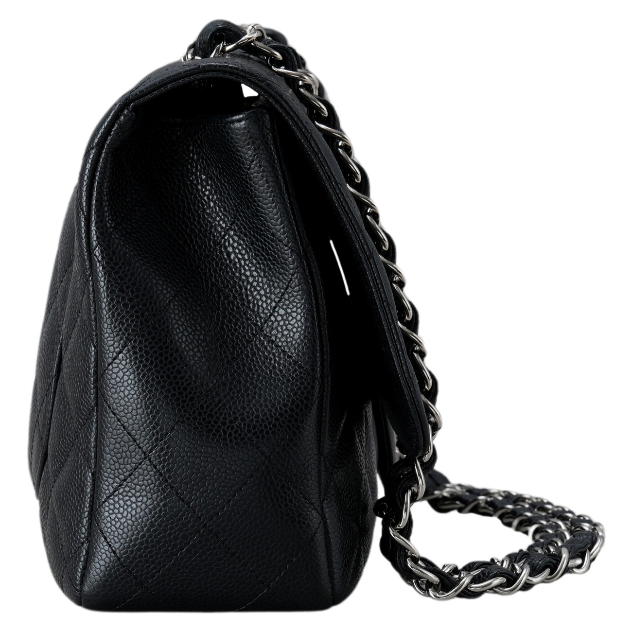 CHANEL(USED)샤넬 캐비어 클래식 원플랩백 맥시