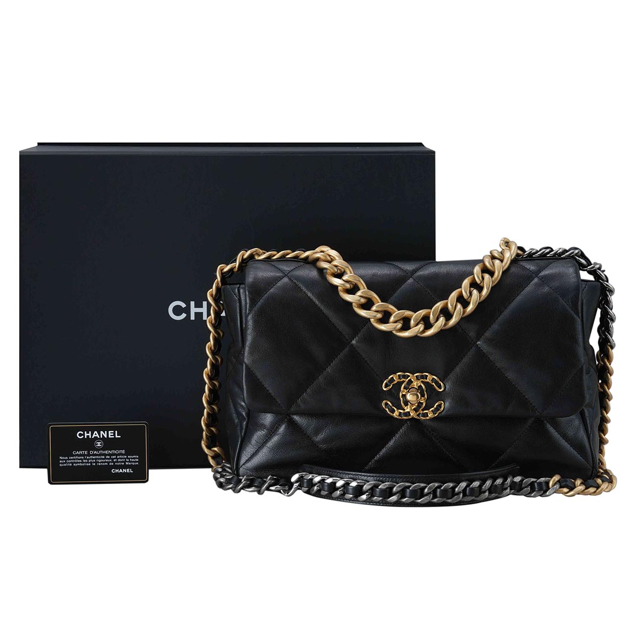 CHANEL(USED)샤넬 19백 라지