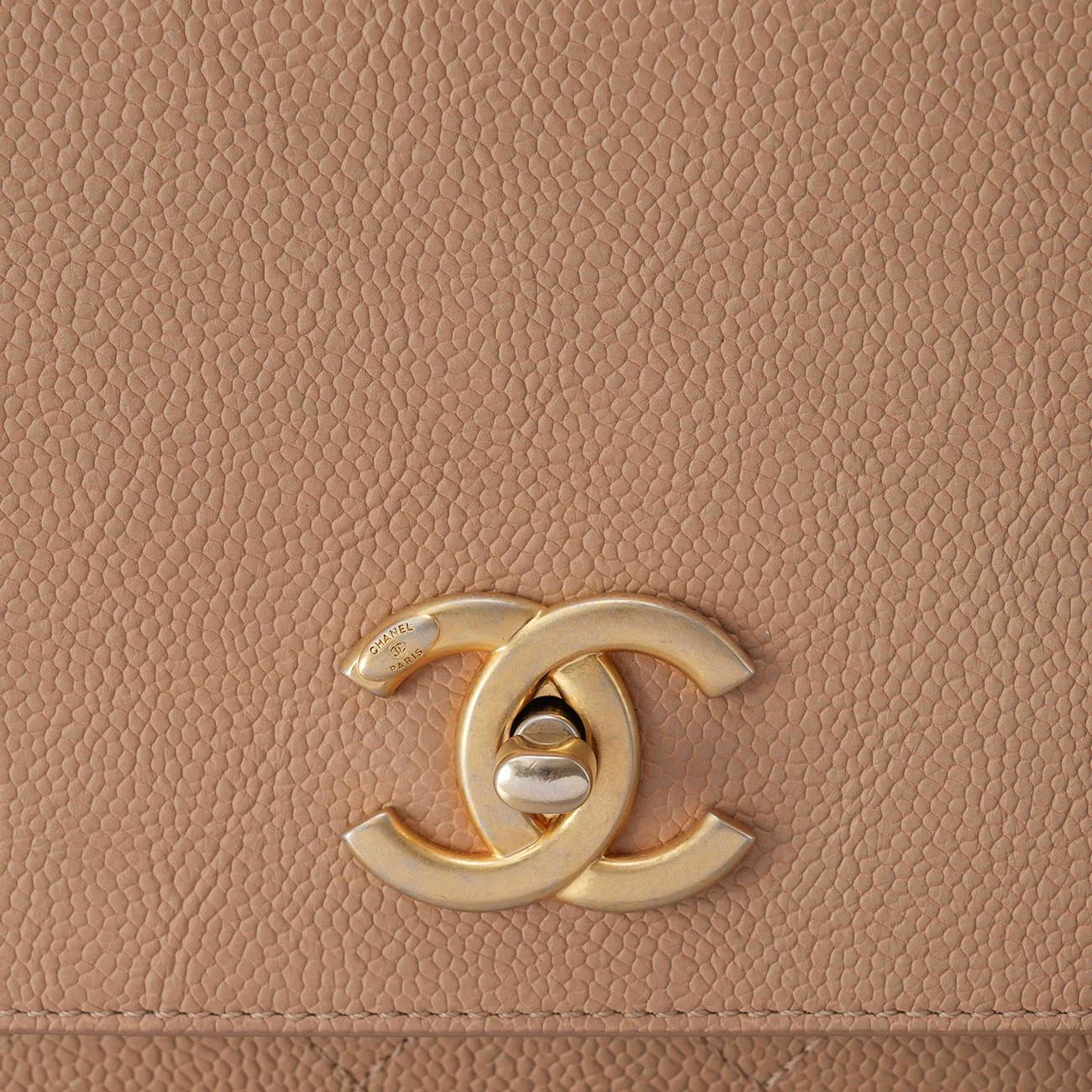 CHANEL(USED)샤넬 CC 턴락 플랩 체인 숄더백