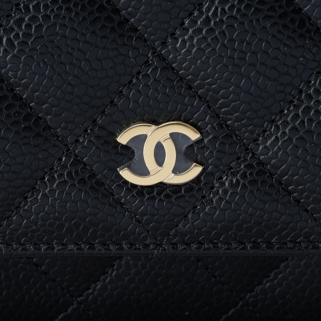 CHANEL(USED)샤넬 시즌 클래식 캐비어 WOC