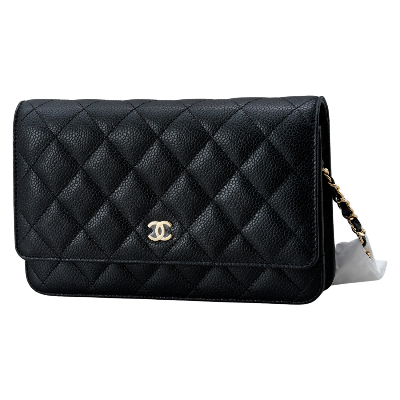 CHANEL(USED)샤넬 시즌 클래식 캐비어 WOC